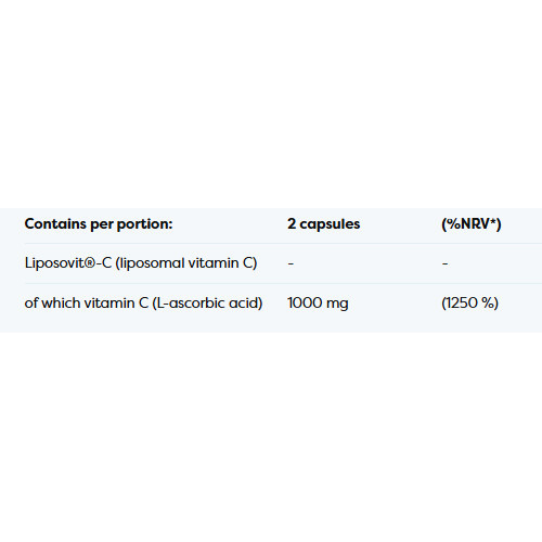 Osavi Liposomal Vitamin C 1000 mg Liposominis vitaminas C 60 kapsulių