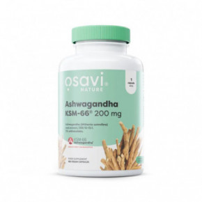 Osavi Ashwagandha KSM-66 Maisto papildas 60 kapsulių