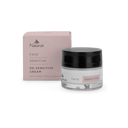 Naturys Face De-Sensitive Cream Raminamasis kremas jautriai dehidratuotai odai 50ml
