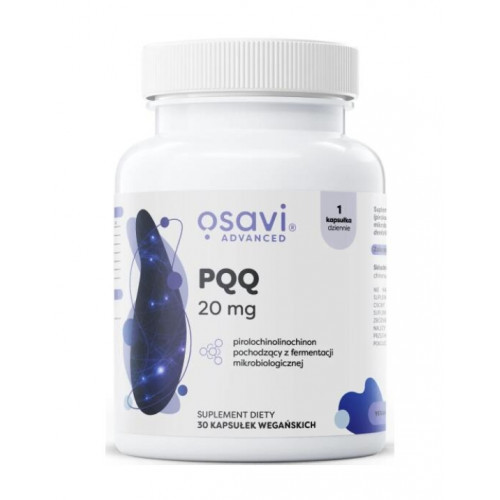 Osavi PQQ 20 mg - Maisto papildas 60 kapsulių