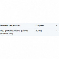 Osavi PQQ 20 mg - Maisto papildas 60 kapsulių