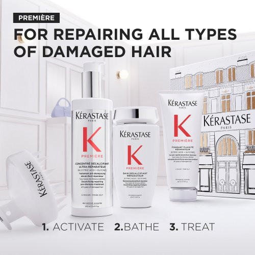 Kérastase Première Holiday Gift Set 2025 Pažeistų plaukų priežiūros priemonių rinkinys