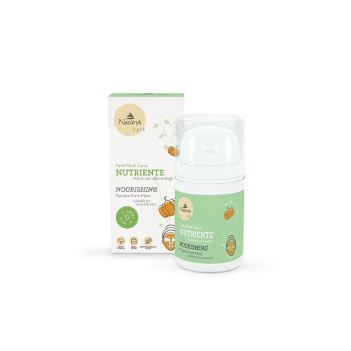 Naturys Pumpkin Mask Sensitive Maitinamoji antioksidacinė moliūgų kaukė 50ml