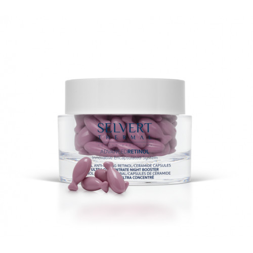 Selvert Thermal Glogal Anti-ageing Retinol Ceramide Capsules Ultra koncentruotos retinolio, keramidų kapsulės 60 kapsulių