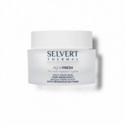 Selvert Thermal Night Cream Mask Sleep Repair Effect Naktinė regeneruojamoji kreminė kaukė 50ml