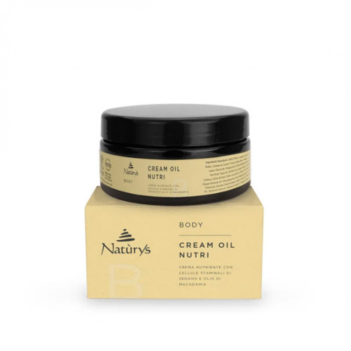 Naturys Body Cream Oil Nutri Maitinamasis kūno kremas su salierų kamieninėmis ląstelėmis 250ml
