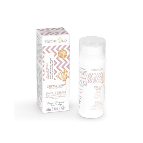 Naturys Nature Up Sensitive Skin Face Cream Kremas jautriai odai su rukola 50ml