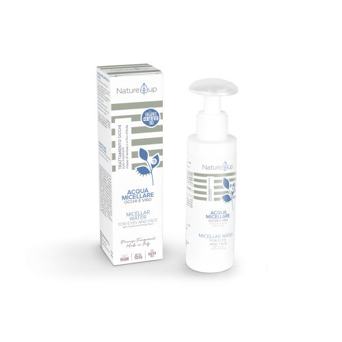 Naturys Nature Up Micellar Water For Eyes And FaceMicelinis vanduo akims ir veidui 150ml