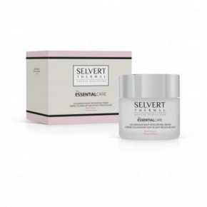 Selvert Thermal Colagenium Night Resourcing Cream Rich Texture Naktinis kremas su kolagenu 50ml