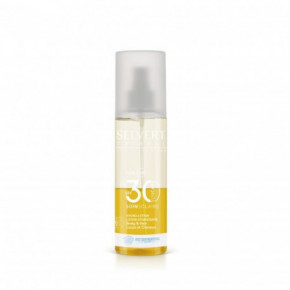 Selvert Thermal Sun Care Hydro-Lotion Body&Hair SPF30 Dvifazė drėkinamoji apsauginė dulksna kūnui ir plaukams 200ml
