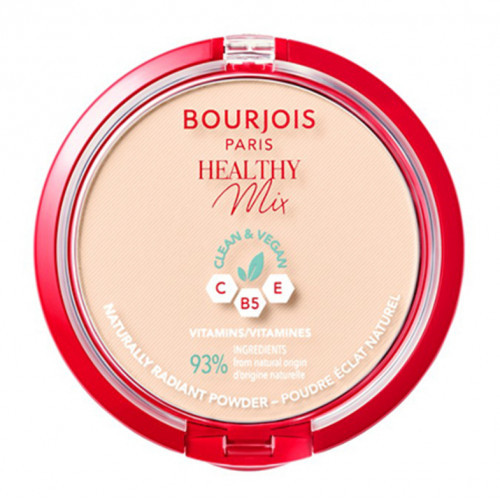 Bourjois Healthy Mix Clean Naturally Radiant Powder Kompaktinė pudra 10g