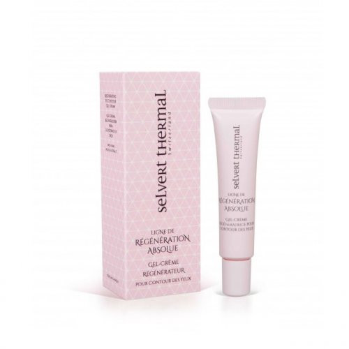 Selvert Thermal Regenerating Eye Contour Gel Cream Regeneruojamasis gelis-kremas akių sričiai 15ml