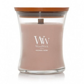 WoodWick Patchouli Creme Candle Medium