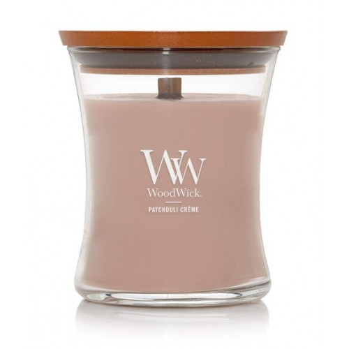 WoodWick Patchouli Creme Candle Žvakė Medium