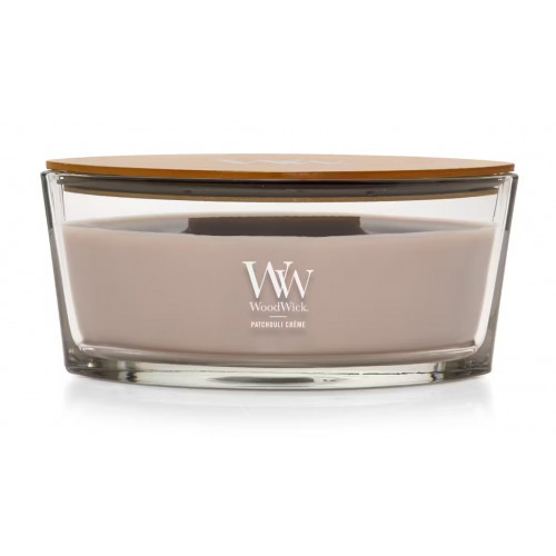 WoodWick Patchouli Creme Candle Žvakė Medium