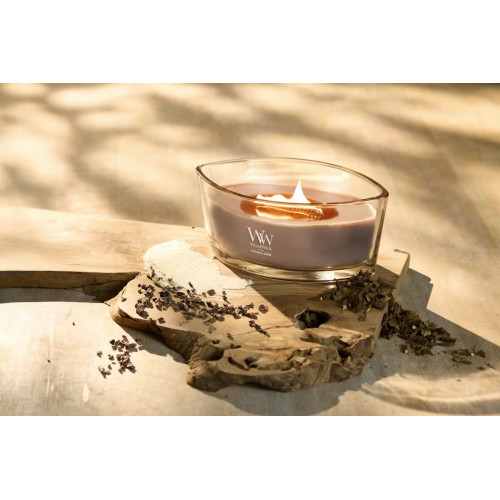 WoodWick Patchouli Creme Candle Žvakė Medium