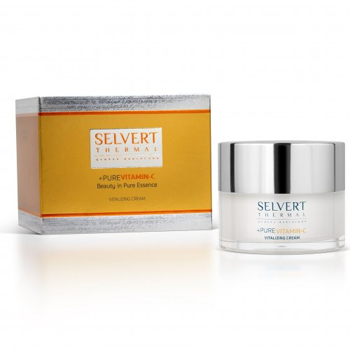 Selvert Thermal +Pure Vitamin-C Vitalizing Cream Revitalizuojamasis kremas su vitaminu C 50ml