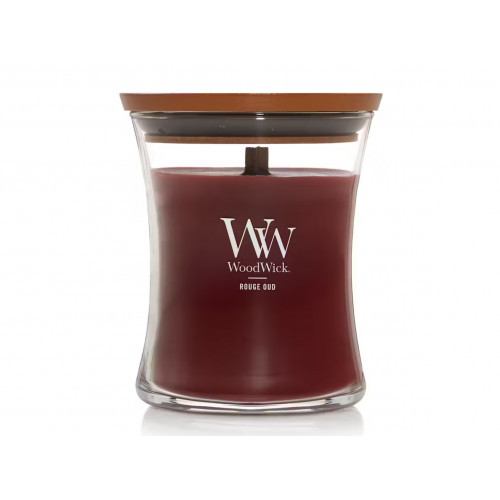 WoodWick Rouge Oud Candle Namų žvakė Medium
