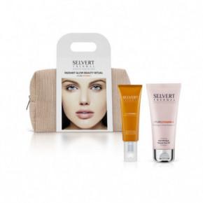 Selvert Thermal +Pure Vitamin C Glow Beauty Ritual Švytinčios odos ritualas su vitaminu C Rinkinys