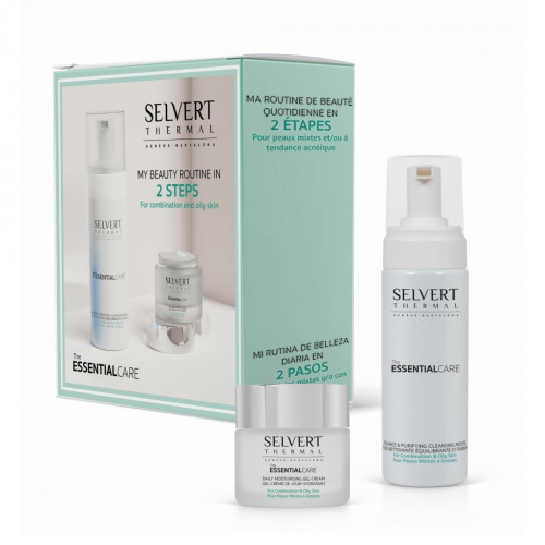 Selvert Thermal Pack My Beauty Routine Combination & Oily Skin Rinkinys mišriai ir riebiai odai Rinkinys