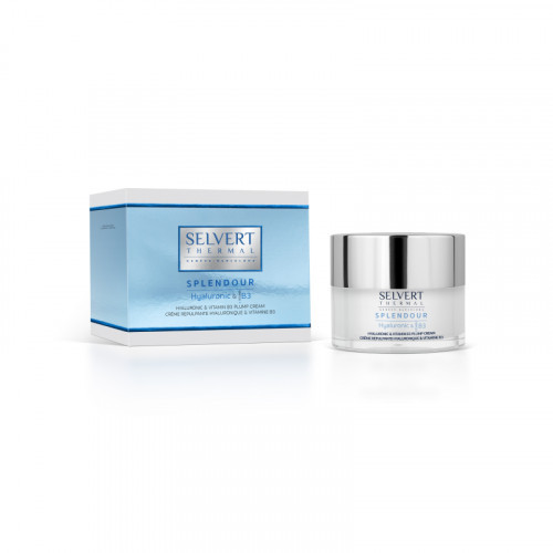 Selvert Thermal Hyaluronic & Vitamin B3 Plump Cream Drėkinamasis stangrinamasis kremas su hialuronu ir vitaminu B3 50ml