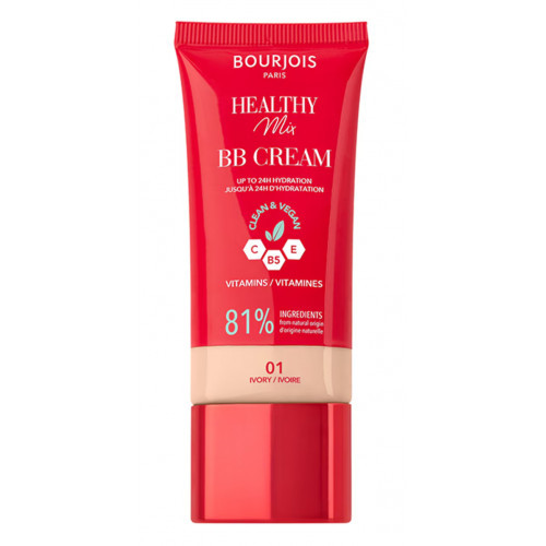 Bourjois Healthy Mix BB Cream Anti - Fatigue Kremas veidui su atspalviu 30ml