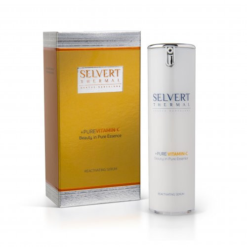 Selvert Thermal +Pure Vitamin-C Reactivating Serum Vitamino C aktyvuojamasis serumas 30ml