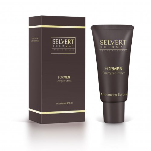 Selvert Thermal Anti Ageing Serum for Men Priešraukšlinis serumas vyrams 30ml