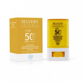 Selvert Thermal Anti-Ageing Invisible Protection Stick SPF50 Apsauginis pieštukas jautrioms vietoms SPF50 15ml