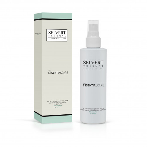 Selvert Thermal Balance & Purifying Toning Lotion With Green Tea Tonikas su žaliąja arbata riebiai ir mišriai odai 200ml
