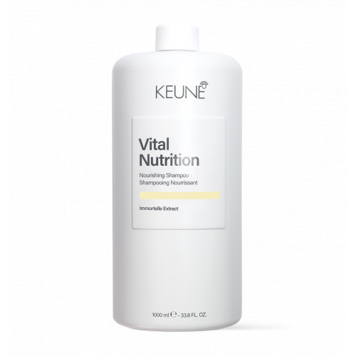 Keune Vital Nutrition Nourishing Shampoo Šampūnas sausiems, pažeistiems plaukams 1000ml