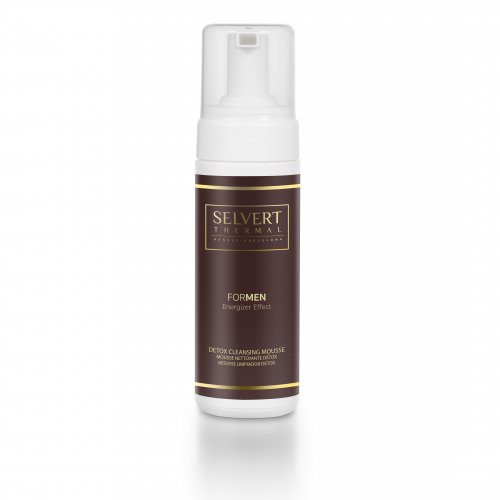 Selvert Thermal Detox Cleansing Mousse For Men Detoksikuojamosios prausimosi putos vyrams 150ml