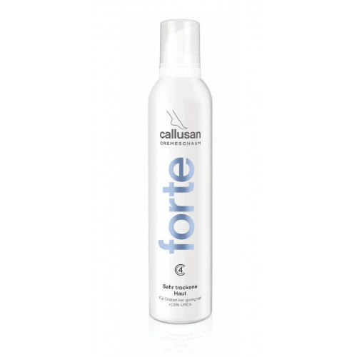Callusan Forte Cream Mousse Kreminės putos įtrūkusiai ir kietai pėdų odai 125ml
