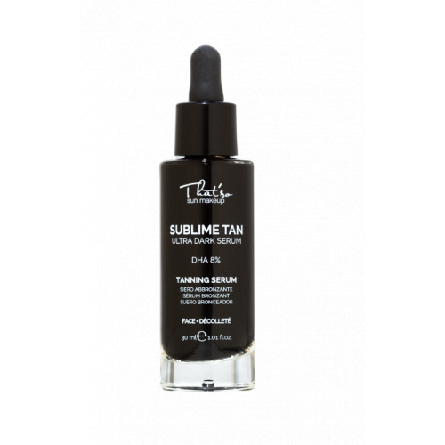 That'so Sublime Tan Drops Ultra Dark Serum Veido ir kaklo įdegio lašai 30ml