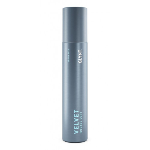 Glynt Velvet Mousse Soft Formavimo putos lanksčiai ir natūraliai fiksacijai 200ml