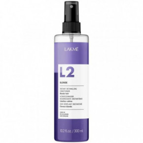 Lakme L2 Blonde Instant Detangling Conditioner Nenuplaunamas kondicionierius šviesiems plaukams 300ml