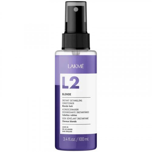 Lakme L2 Blonde Instant Detangling Conditioner Nenuplaunamas kondicionierius šviesiems plaukams 300ml