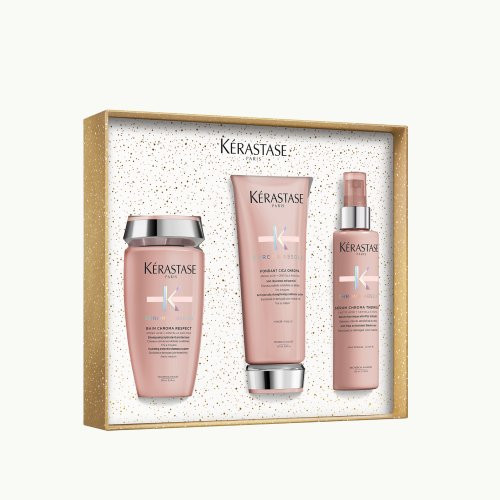 Kérastase Chroma Absolu Holiday Gift Set 2025 Drėkinamasis, apsauginis dažytų plaukų rinkinys