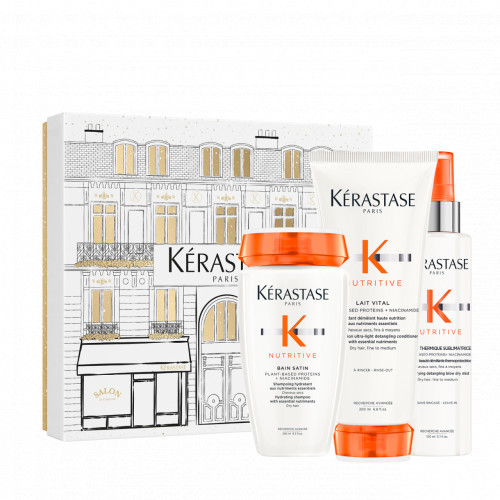 Kérastase Nutritive Holiday Gift Set 2025 Drėkinamasis plaukų priemonių rinkinys