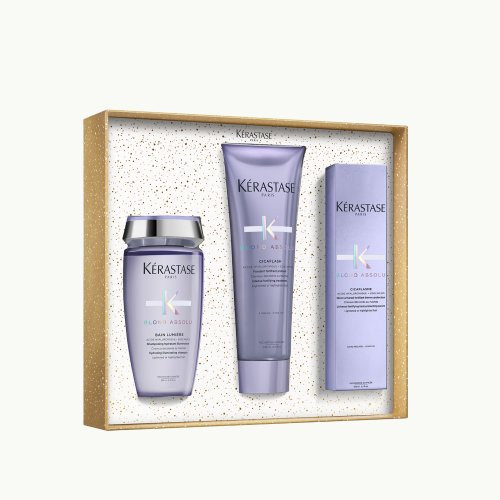 Kérastase Blond Holiday Gift Set 2025 Šviesintų plaukų priežiūros priemonių rinkinys