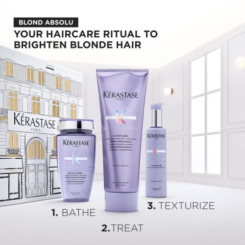 Kérastase Blond Holiday Gift Set 2025 Šviesintų plaukų priežiūros priemonių rinkinys