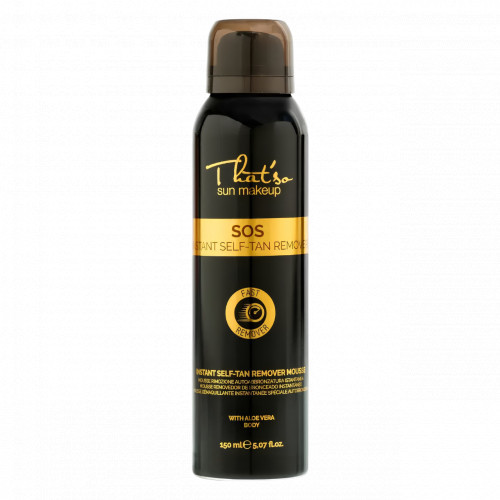 That'so Sos Instant Self-tan Remover Mousse Savaiminio įdegio atspalvį šalinančios putos 150ml