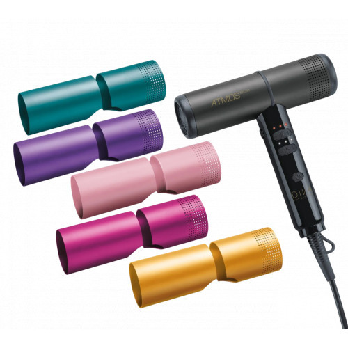 Diva Pro Styling Atmos Atom Replacement Sleeves Plaukų džiovintuvo movos Coral Reef