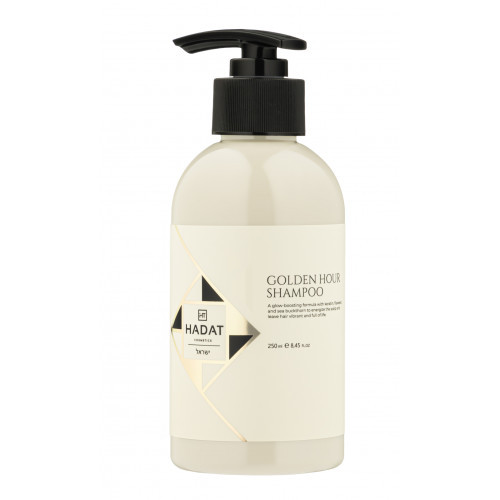 Hadat Cosmetics Golden Hour Shampoo Atkuriamasis šampūnas dažytiems ir šviesintiems plaukams 250ml
