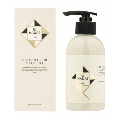 Hadat Cosmetics Golden Hour Shampoo Atkuriamasis šampūnas dažytiems ir šviesintiems plaukams 250ml