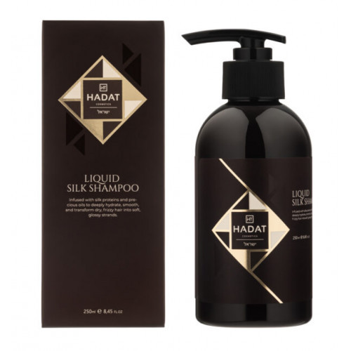 Hadat Cosmetics Liquid Silk Shampoo Blizgesį suteikiantis šampūnas 250ml