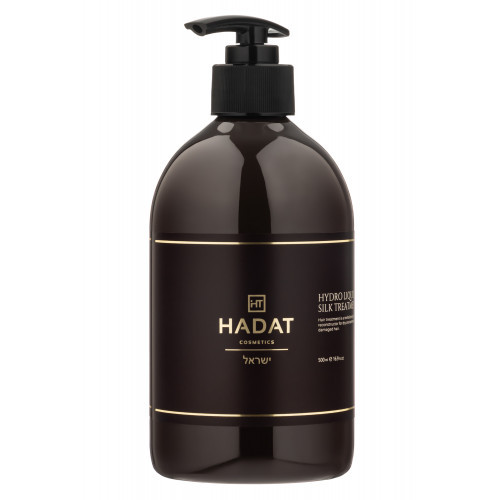Hadat Cosmetics Hydro Liquid Silk Treatment Atkurianti kaukė sausiems ir itin pažeistiems plaukams 300ml