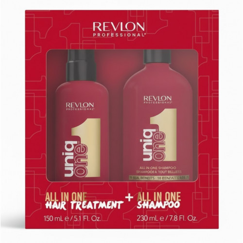 Revlon Professional Uniq One Treatment & Shampoo Duo Set Plaukų priežiūros rinkinys