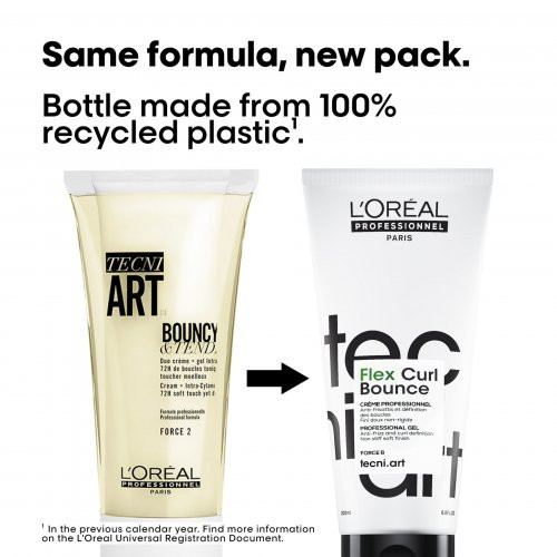L'Oréal Professionnel Tecni Art Flex Curl Bounce Cream Garbanų formavimo priemonė 150ml