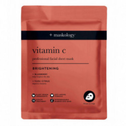 Maskology Vitamin C Professional Sheet Mask Lakštinė veido kaukė su vitaminu C 22ml